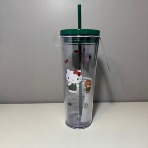 Hello Kitty × Starbucks 24oz Cold Cup with Straw – Limited Edition